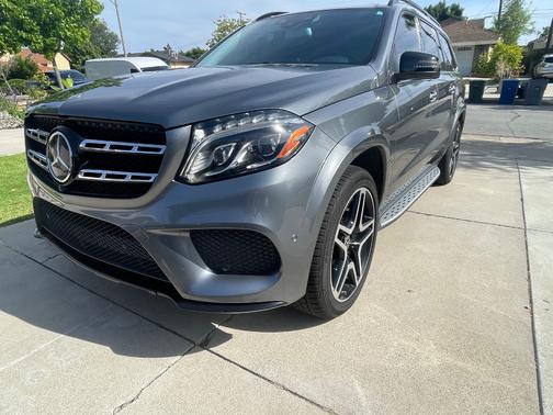 Gray 2018 Mercedes-Benz GLS 550 4MATIC