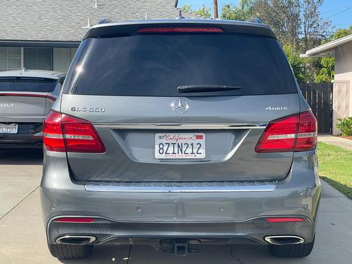 Gray 2018 Mercedes-Benz GLS 550 4MATIC