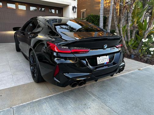 Black 2020 BMW M8 Gran Coupe Competition
