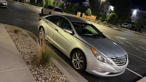 Silver 2012 Hyundai SONATA SE 2.0T