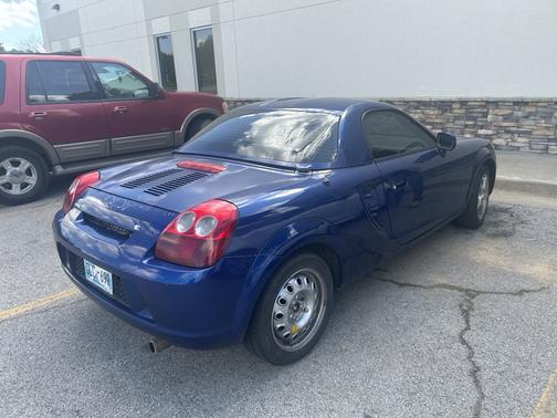 Blue 2003 Toyota MR2 Spyder