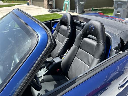 Blue 2003 Toyota MR2 Spyder