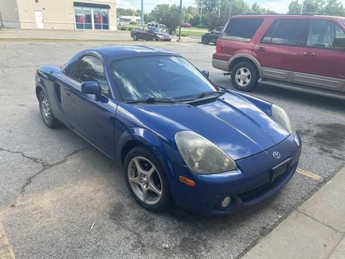 Blue 2003 Toyota MR2 Spyder