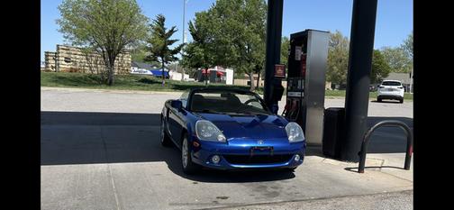 Blue 2003 Toyota MR2 Spyder