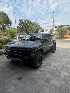 Blue 2025 GMC HUMMER EV SUV 3X
