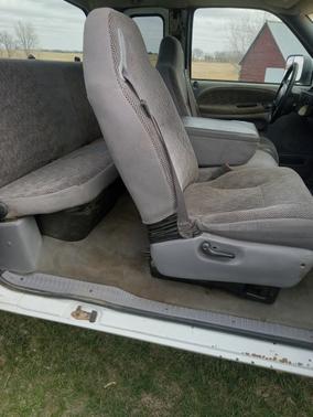 White 2001 Dodge Ram 2500 Quad Cab