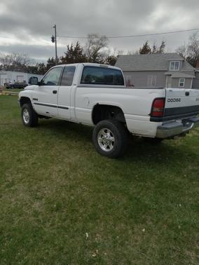 White 2001 Dodge Ram 2500 Quad Cab