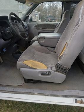 White 2001 Dodge Ram 2500 Quad Cab