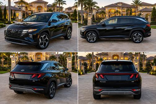 Black 2023 Hyundai TUCSON SEL