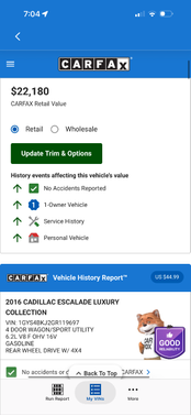 2016 Cadillac Escalade Luxury