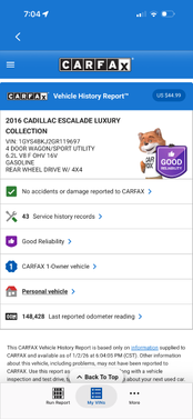 2016 Cadillac Escalade Luxury