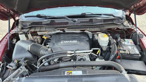 Red 2017 RAM 2500 SLT