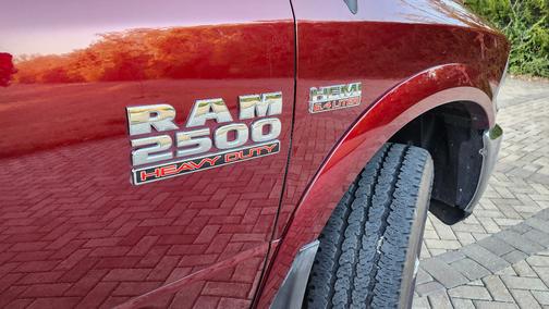 Red 2017 RAM 2500 SLT