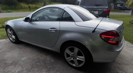 Silver 2007 Mercedes-Benz SLK-Class SLK280 Roadster