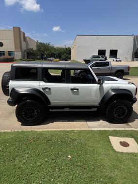 White 2023 Ford Bronco Raptor Advanced