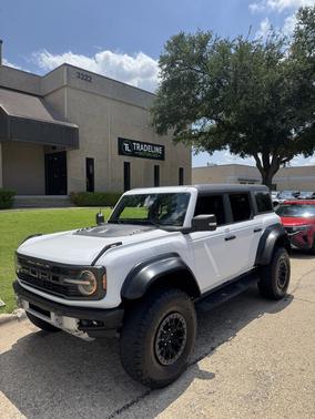 White 2023 Ford Bronco Raptor Advanced