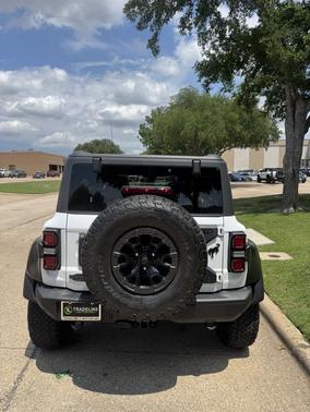 White 2023 Ford Bronco Raptor Advanced
