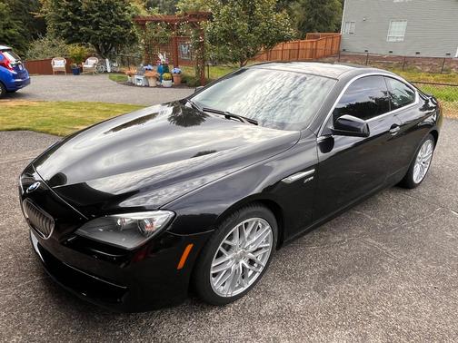 Black 2012 BMW 650 i xDrive