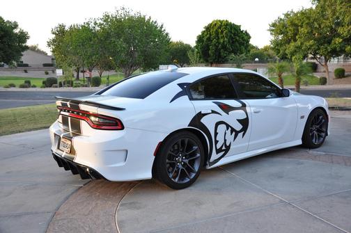 White 2021 Dodge Charger Scat Pack