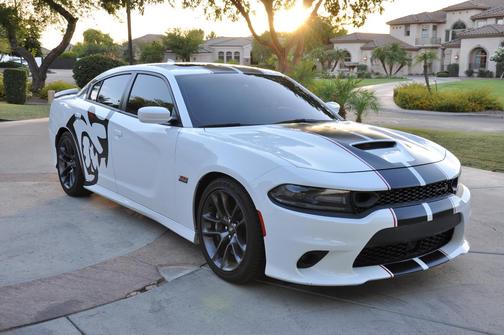 White 2021 Dodge Charger Scat Pack