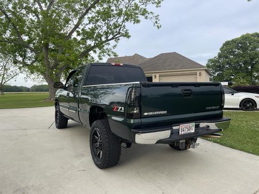 Green 2003 Chevrolet Silverado 1500 LT Extended Cab