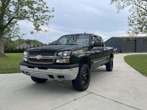Green 2003 Chevrolet Silverado 1500 LT Extended Cab