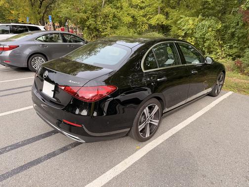 Black 2025 Mercedes-Benz C-Class C 300 4MATIC