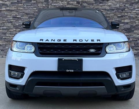 White 2017 Land Rover Range Rover Sport 5.0L Supercharged Dynamic