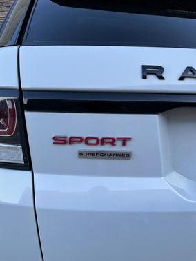 White 2017 Land Rover Range Rover Sport 5.0L Supercharged Dynamic