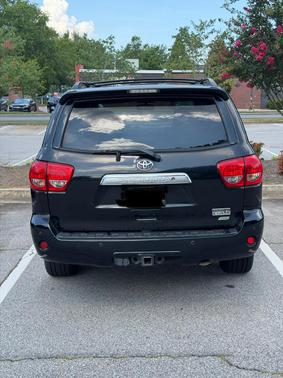 Black 2012 Toyota Sequoia Platinum