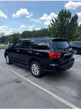 Black 2012 Toyota Sequoia Platinum
