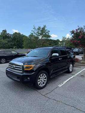 Black 2012 Toyota Sequoia Platinum
