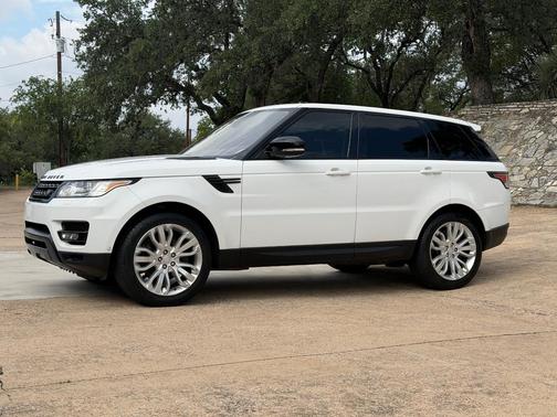 White 2017 Land Rover Range Rover Sport 3.0L Supercharged HSE