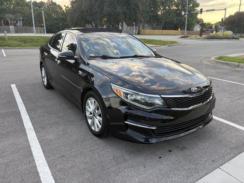 Black 2016 Kia Optima EX