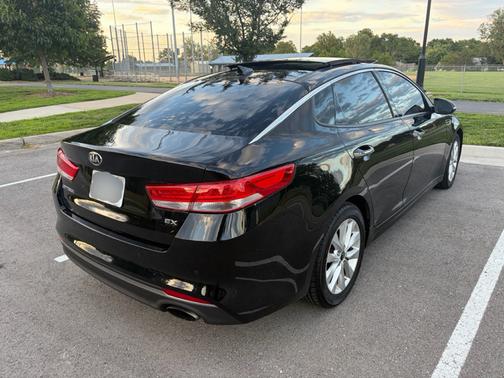 Black 2016 Kia Optima EX