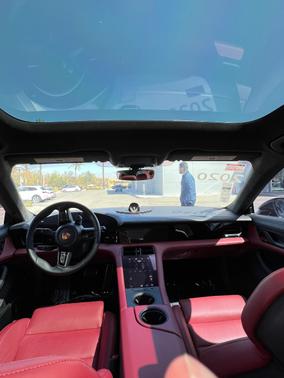 Black 2021 Porsche Taycan Taycan 4S