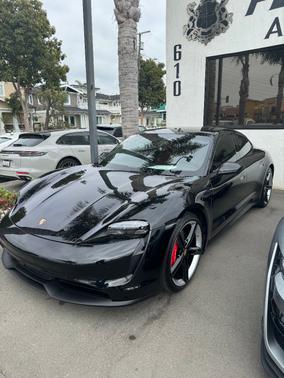 Black 2021 Porsche Taycan Taycan 4S