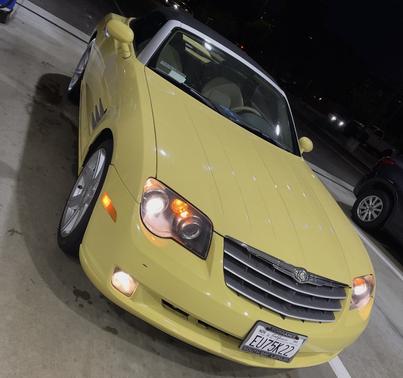 Yellow 2005 Chrysler Crossfire Limited
