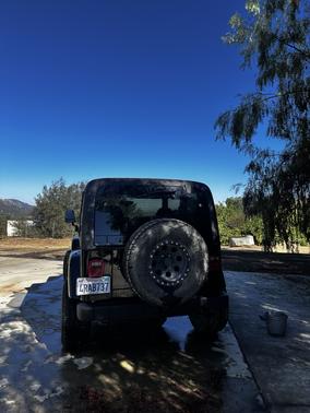 Black 2000 Jeep Wrangler Sahara