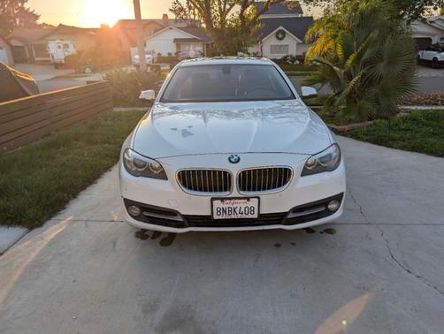 White 2016 BMW 528 i