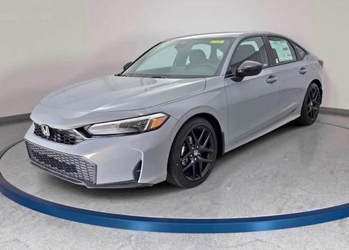 Gray 2025 Honda Civic Sport