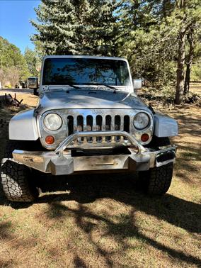 Silver 2008 Jeep Wrangler Unlimited Sahara