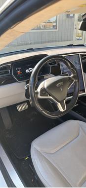 White 2014 Tesla Model S P85D