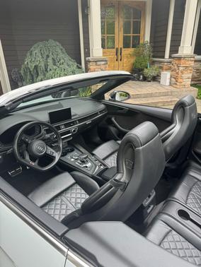 White 2018 Audi S5 3.0T Prestige