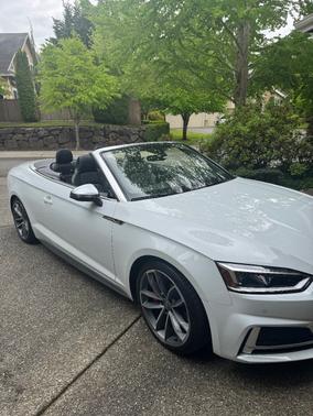 White 2018 Audi S5 3.0T Prestige