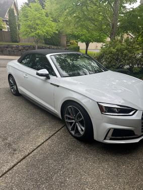 White 2018 Audi S5 3.0T Prestige