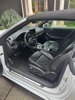 White 2018 Audi S5 3.0T Prestige