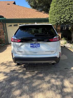 White 2020 Ford Edge Titanium