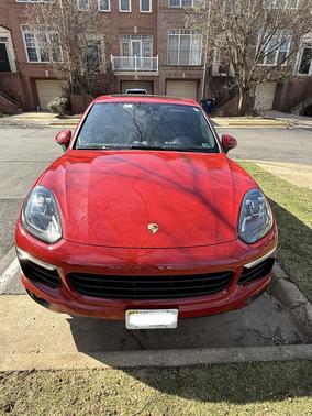 Red 2015 Porsche Cayenne Cayenne S