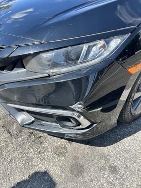 Black 2019 Honda Civic EX